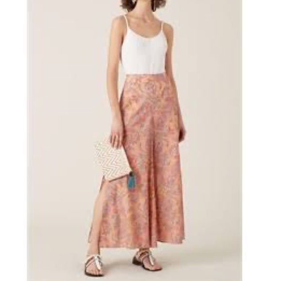 TIGERLILY Sisandia Paisley High Waisted Split Wide Leg Pants NWT - Picture 8 of 16